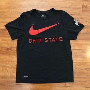 Boys Ohio State Nike Dri-Fit shirt